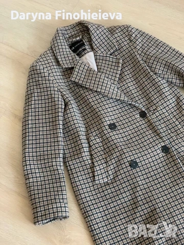 Вълнено топло женско палто М-L (есен - зима), снимка 1