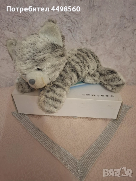 Плюшена Играчка коте, снимка 1