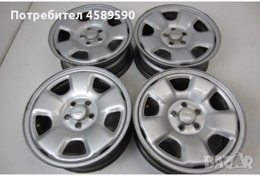 4бр.Оригинални джанти+КАПАЧКИ 15цола 5x100 за Subaru Forester,Impreza, снимка 1