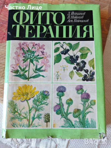 Лечебна Книга Фитотерапия Автори Йорданов, Николов Бойчинов- 1973 г, снимка 1