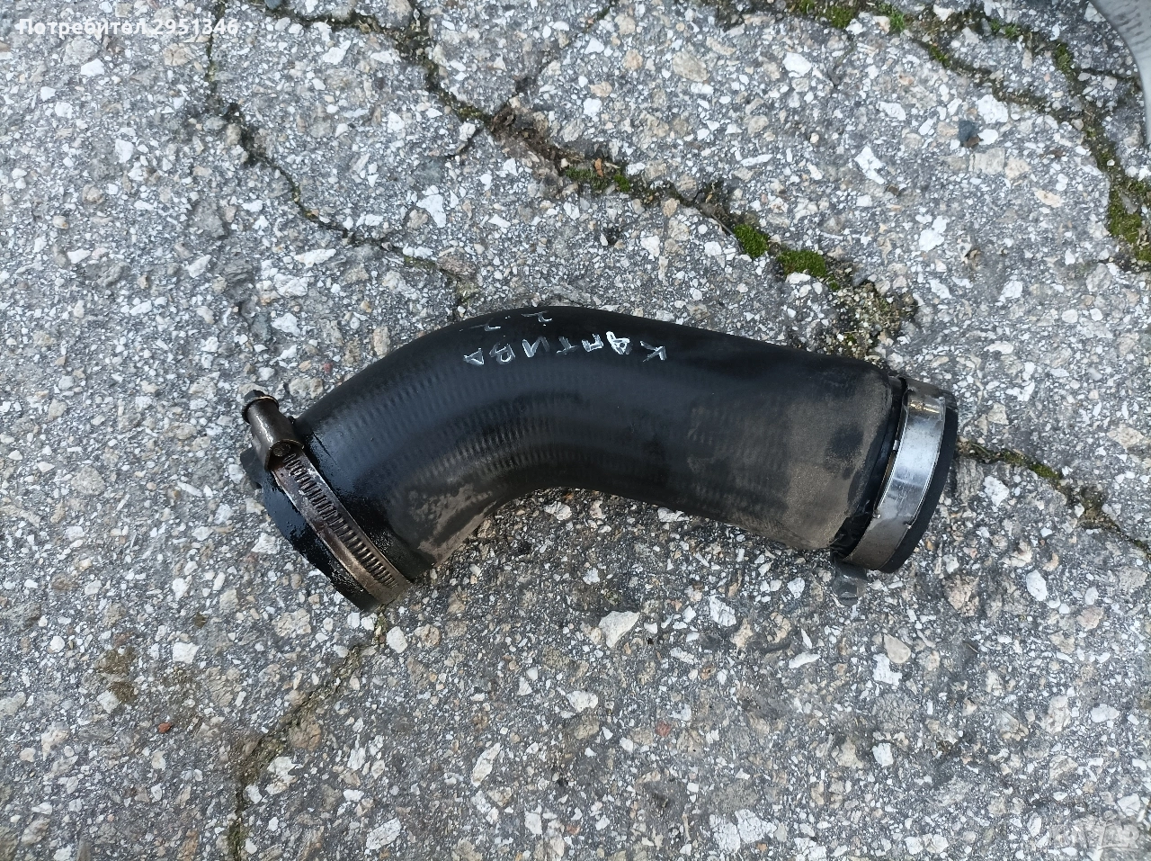 маркуч турбо Шевролет Каптива 2.2 Chevrolet Captiva 2.2 Опел Антара , снимка 1