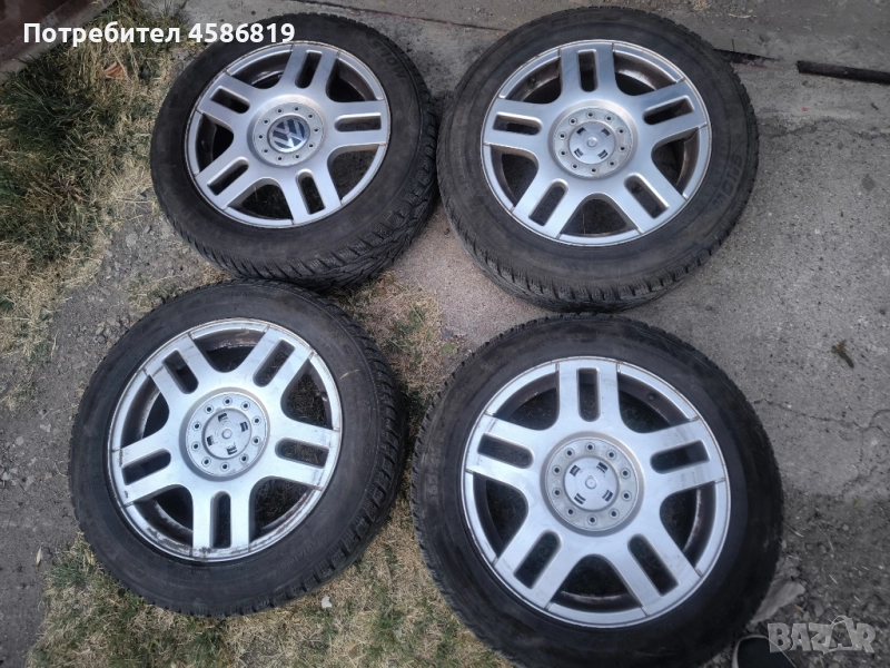 Джанти 5х100 16 със зимни гуми, снимка 1