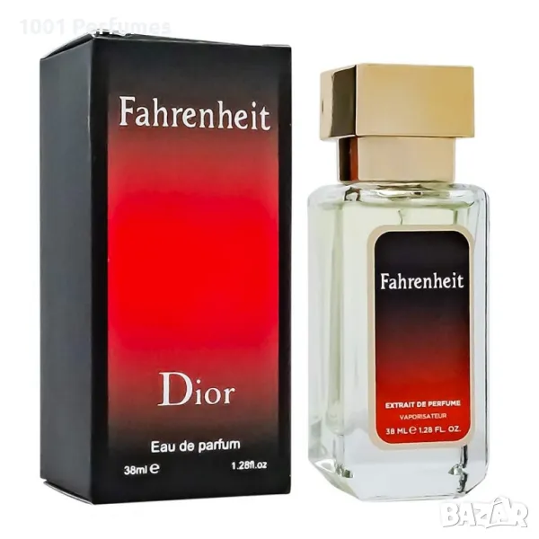 Мъжки мини парфюм Dior Fahrenheit EDP 38ml, снимка 1