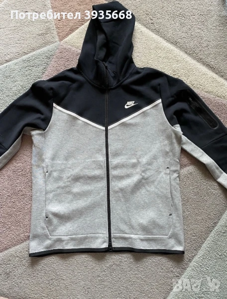 Nike Tech Freece Черно/Сив, снимка 1