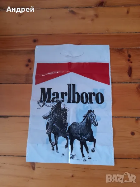 Стара найлонова торбичка Marlboro, снимка 1