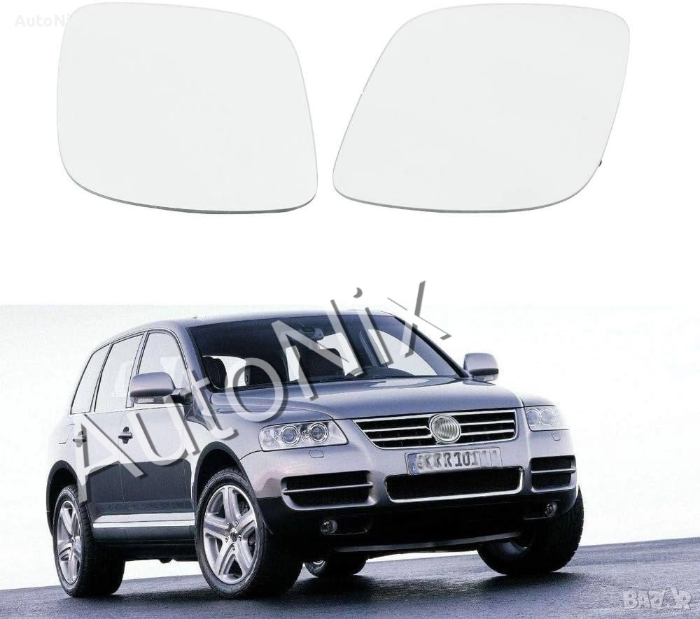 Стъкло за огледало за VW Touareg 7L тонирано за туарег 7л, снимка 1