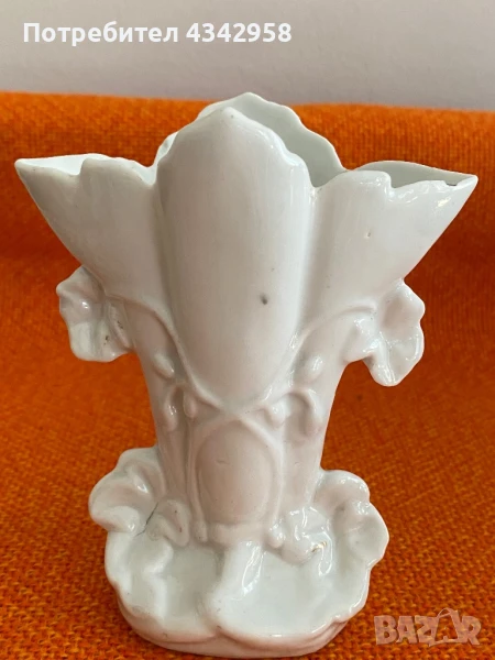 Антична викторианска ваза. 19 век. , снимка 1