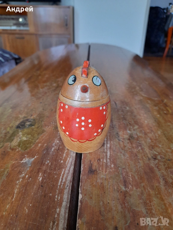 Стара дървена кутия пиле, снимка 1