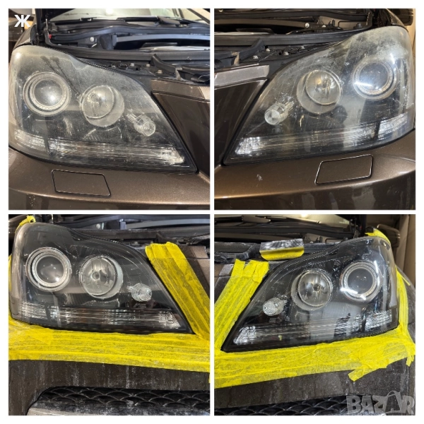 Полиране и пастиране на фарове, снимка 1