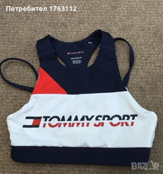 Tommy Hilfiger спортен сутиен, размер XS, само изпран, снимка 1