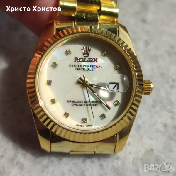 Дамски часовник Rolex Oyster Perpetual Datejust Gold , снимка 1