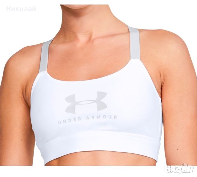 Under Armour Mid Sportstyle Graphic Bra , снимка 1