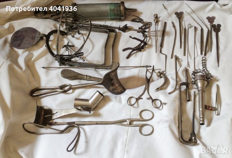 Стари медицински инструменти от Германия. В сравнително запазено състояние., снимка 1