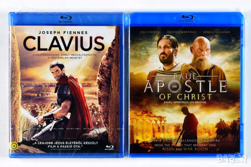 Блу Рей Възкресение и Павел, Апостол на Христа Blu Ray Risen & Paul, Apostle of Chris, снимка 1