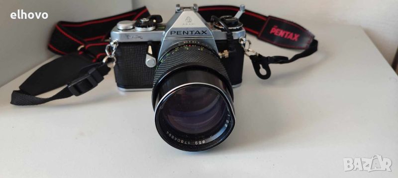 Фотоапарат Pentax ME+обектив Soligor, снимка 1