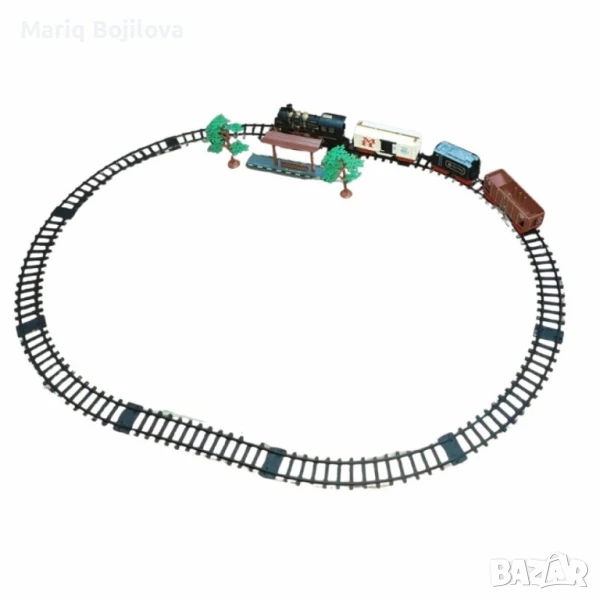 Винтидж класическа играчка влак – 17 части забавление за малки машинисти, снимка 1