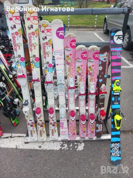 Детски ски, детски ски обувки, ски. , снимка 1