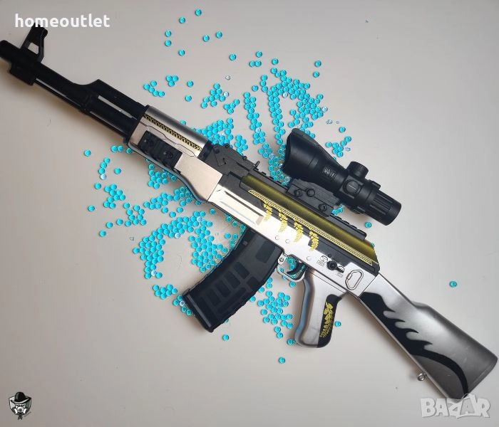 ПРОМОЦИЯ Електрически гел бластер 2023-AK47, снимка 1