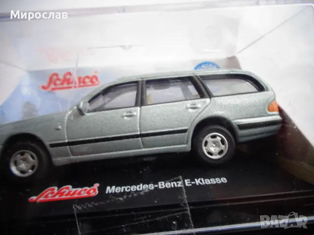 1:72 SCHUCO MERCEDES BENZ E-KLASSE ИГРАЧКА КОЛИЧКА МОДЕЛ, снимка 2 - Колекции - 47960192