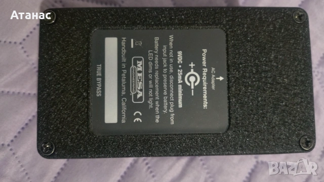 Китарен ефект- Mesa/Boogie „Throttle Box“ дисторжьн, снимка 6 - Китари - 53656029