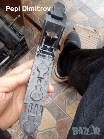 Платка ляв стоп Рено Меган комби 2008 гRenault Megane Estate 2002-2008 , снимка 2 - Части - 53719071