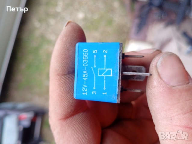 Реле  G. CARTIER 12V-45A-03660 , снимка 2 - Части - 53071100