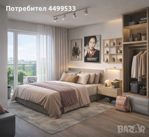 Разкошен едностаен апартамент, снимка 6 - Апартаменти - 53495299