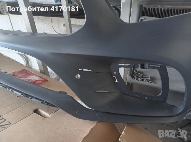 cls Mercedes AMG W257 предна броня оригинална , снимка 4 - Части - 52276173