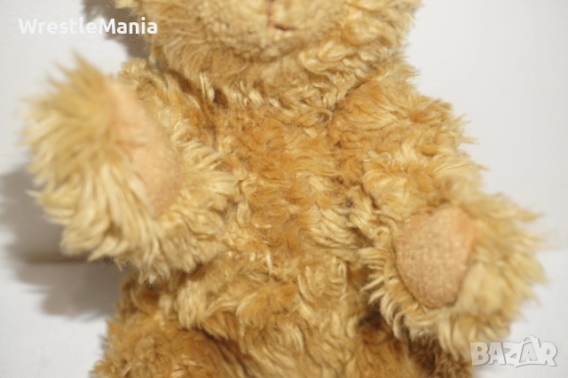 Vintage Рядко Колекционерско Мече Hermann Tedy Bear 24см , снимка 3 - Колекции - 52178366