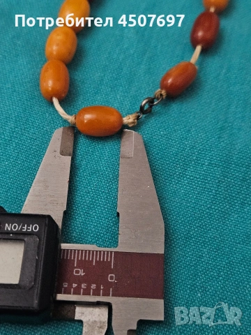 старо Кехлибарено колие., снимка 6 - Колиета, медальони, синджири - 53204247