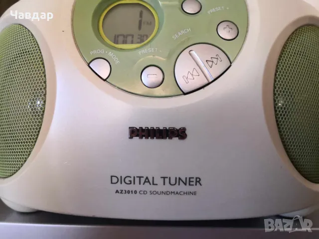 Преносим радио-CD плейър Philips AZ 3010, снимка 3 - Радиокасетофони, транзистори - 47159295