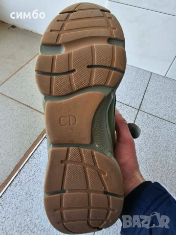 Christian Dior B22 Cream Black Olive Blue , снимка 8 - Маратонки - 54251757