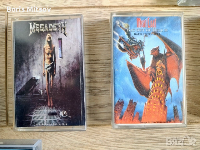Megadeth & Meat loaf касети