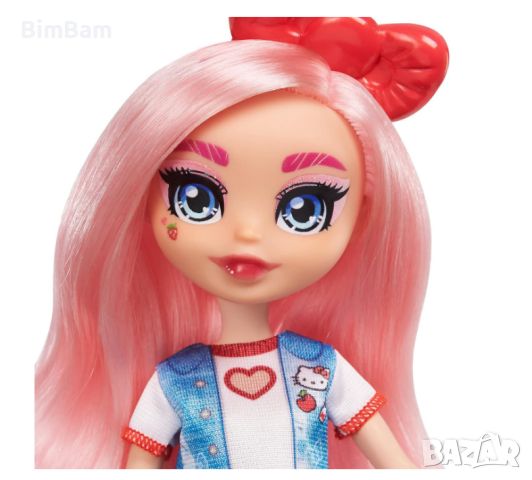 Оригинален комплект - коте Hello Kitty & кукла Eclair  / Mattel, снимка 3 - Кукли - 45809046