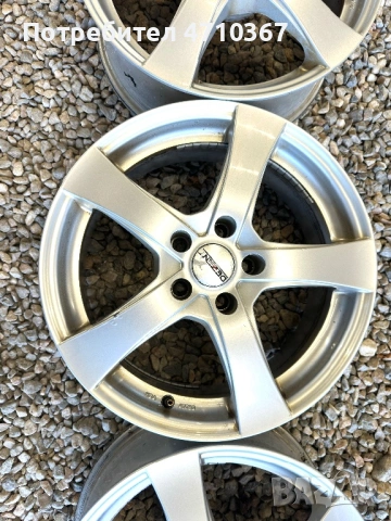 Джанти 17ки Dezent, 5x112, 7J, ET38, снимка 3 - Гуми и джанти - 53750685