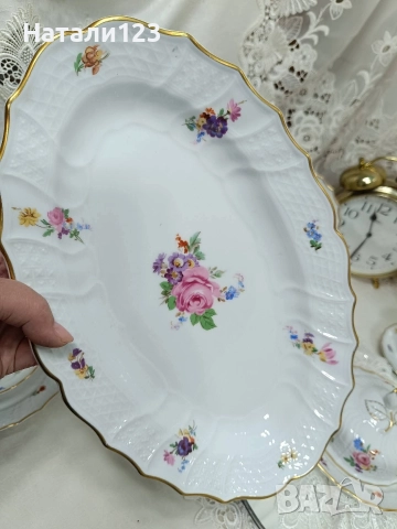 Плато Hutschenreuter -Dresden , снимка 2 - Чинии - 52960679