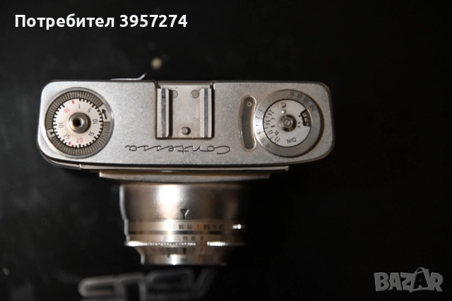Zeiss Ikon Contessa с обектив 2.8/50 Carl Zess Tessar, снимка 2 - Фотоапарати - 52392813