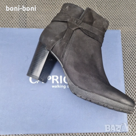 Боти естествена кожа 38.5 Caprice