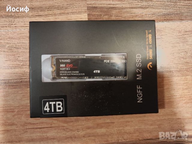 SSD m.2 2280 4TB - ново, снимка 1