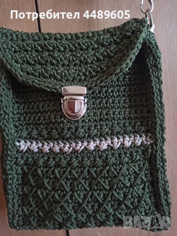 Плетени чанти на една кука., снимка 17 - Чанти - 50866306