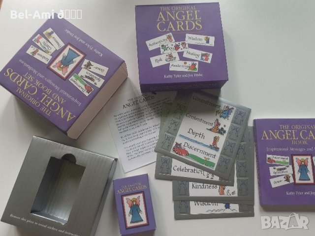 Нови Ангелски карти  72 бр + книга, снимка 3 - Езотерика - 46453866