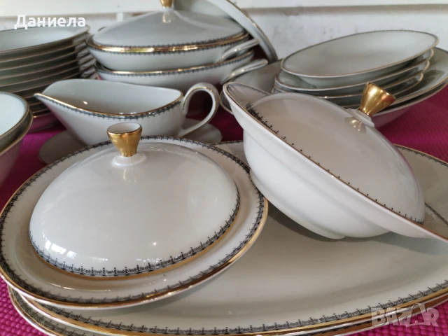 Порцеланов сервиз от 1935 г. - 34 части