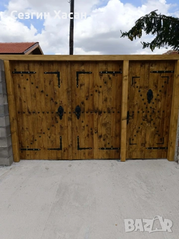 Дървени порти по поръчка - изработка и стилен вид!, снимка 15 - Дърводелски услуги - 51226986