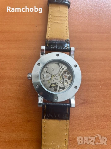 Мъжки механичен часовник  Winner скелетор, снимка 3 - Мъжки - 50707965