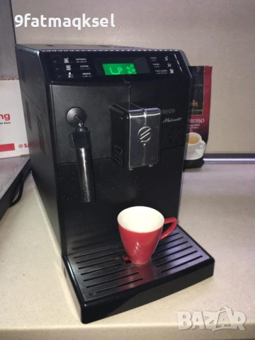Saeco Minuto - кафеавтомат внос, готов за работа, снимка 7 - Кафемашини - 53099245