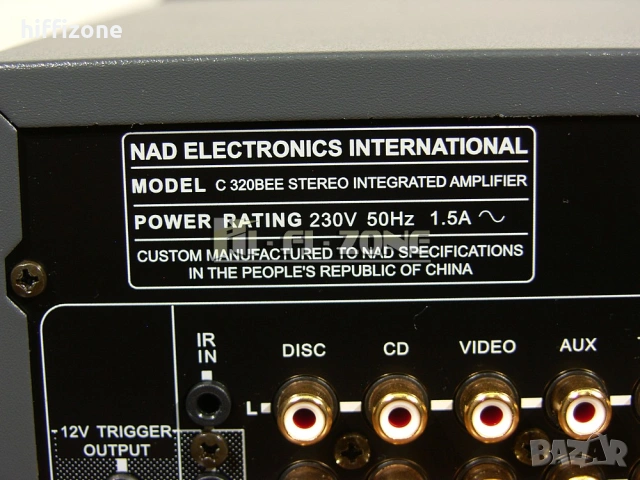 Усилвател   Nad c 320bee , снимка 10 - Ресийвъри, усилватели, смесителни пултове - 53656511