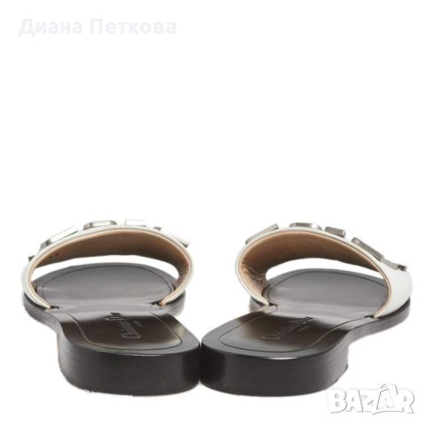 Dior дамски чехли естествена кожа , снимка 9 - Чехли - 45811391