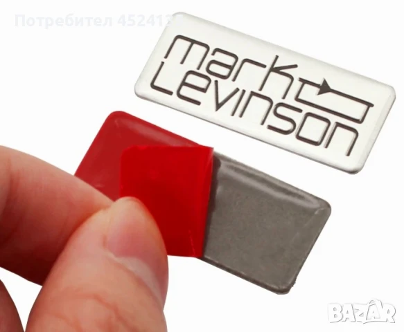 Алуминиеви емблеми за тонколони на ”MARK LEVINSON”, снимка 2 - Аксесоари и консумативи - 50980159