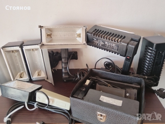 Фото лампи за фотография KAISER PHILIPS, REVUE, VEB, PHOTAVIT, Germany, снимка 14 - Светкавици, студийно осветление - 43908993