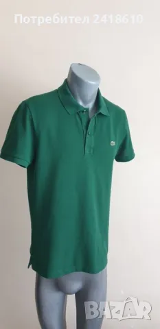 Lacoste Slim Fit Cotton Mens Size 4 - M ОРИГИНАЛ! Мъжка Тениска!, снимка 3 - Тениски - 46979983